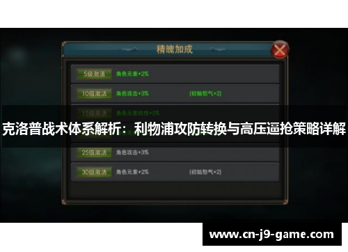 克洛普战术体系解析：利物浦攻防转换与高压逼抢策略详解